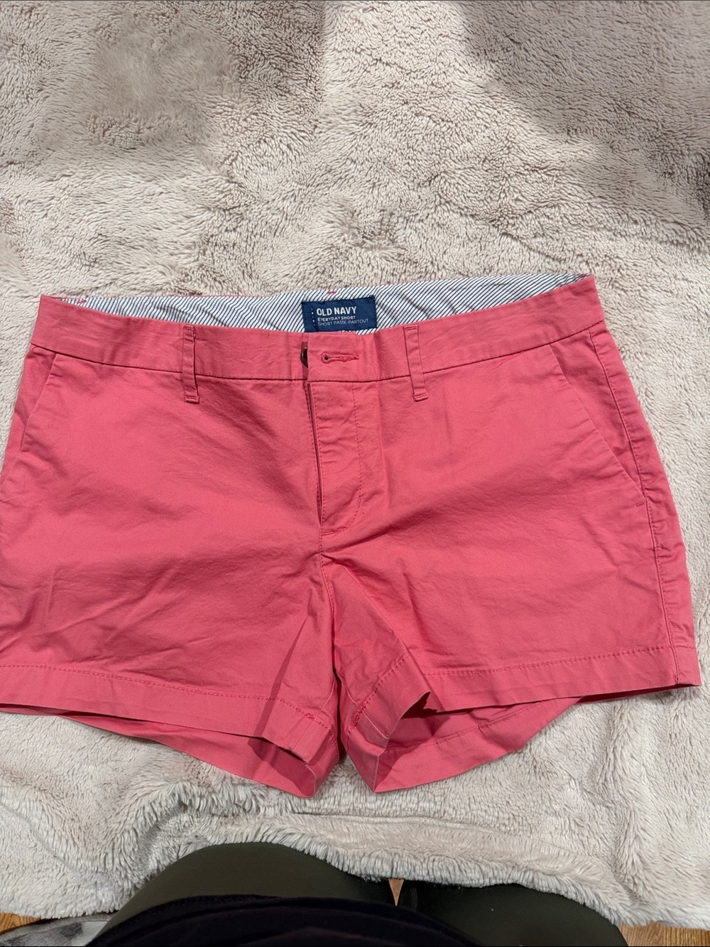 Old Navy Coral Pink Chino Shorts